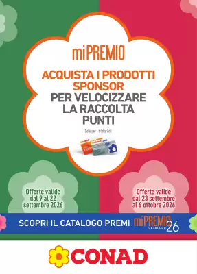 Conad | Mi Premio (valido fino al 6-10)