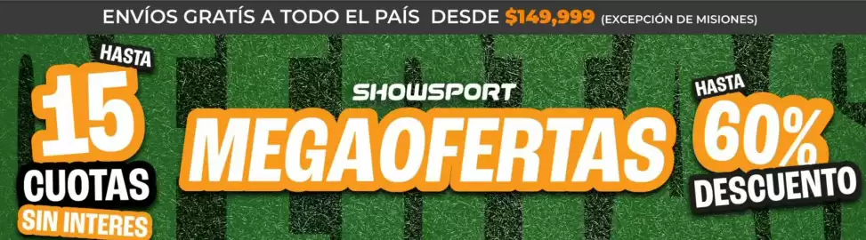 Catálogo ShowSport Página 1