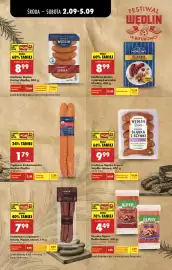 Biedronka gazetka Strona 2: Kiełbasa Podwawelska Kraina Wędlin €1,79, Kiełbasa Śląska Kraina Wędlin 550 g €8,99