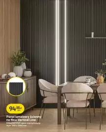 Castorama gazetka Strona 10: Panel lamelowy ścienny na filcu Vertical Line €94,88