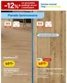 Castorama gazetka Strona 3: Panel podłogowy Dąb Pedro 8 mm AC5 €49,98