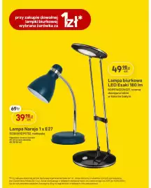 Castorama gazetka Strona 17: Lampa Narajo 1 x E27 €39,98, Lampa biurkowa LED Esaki 180lm €49,98