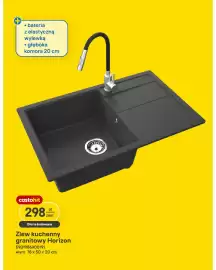 Castorama gazetka Strona 2: Zlew kuchenny granitowy Horizon €298,00