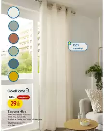 Castorama gazetka Strona 20: Zasłona GoodHome Hiva €39,00