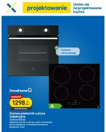 Castorama gazetka Strona 3: Zestaw piekarnik z płytą indukcyjną GoodHome €1.298,00