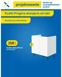 Castorama gazetka Strona 7: Szafka dolna Pragma 80 cm €258,00, Szafka dolna 80 cm €258,00