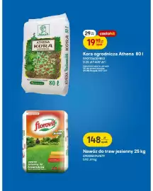 Castorama gazetka Strona 5: Kora ogrodnicza Athena €19,98, Nawóz do traw jesienny Florovit €148,00