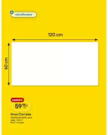 Castorama gazetka Strona 10: Gres Corrado rektyfikowany biały mat 60x120 cm €59,98
