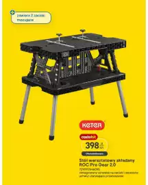 Castorama gazetka Strona 17: Stół warsztatowy składany Keter Roc Pro Gear 2,0 €398,00