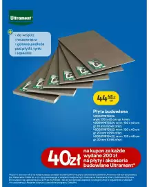 Castorama gazetka Strona 28: Płyta budowlana Ultrament 10 mm €52,48
