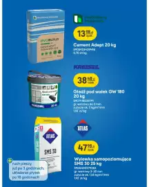 Castorama gazetka Strona 29: Gładź pod wałek Kreisel €38,48, Cement Adept Heidelberg Materials €13,98