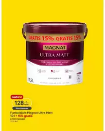 Castorama gazetka Strona 4: Farba biała Magnat Ultra Matt €128,00