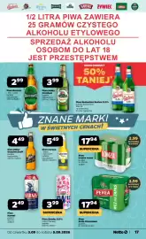 Netto gazetka Strona 17: Piwo Żywiec 0,0% €3,99, Piwo Łomża Jasne €2,99