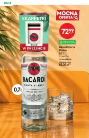 Żabka gazetka | Alkohole Strona 16: Rum Bacardi Carta Blanca €72,99