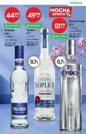 Żabka gazetka | Alkohole Strona 7: Wódka Soplica €49,99, Wódka Finlandia €44,99