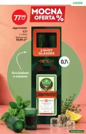 Żabka gazetka | Alkohole Strona 9: Likier Jagermeister z 2 kieliszkami €77,99