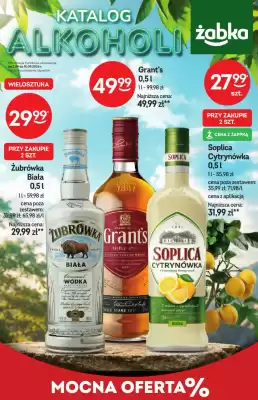 Żabka | Alkohole (ważność do 15-09)