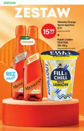 Żabka gazetka | Alkohole Strona 12: Zestaw Mionetto Orange Spritz Aperitivo + kubek z lodem Fill & Chill €15,99
