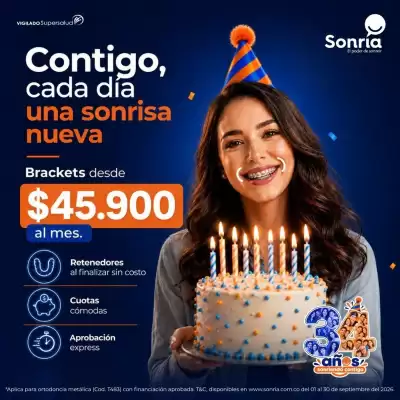 Sonría (válido hasta 2-10)