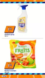 Action folder week 36 Pagina 10: Roshen zuurtjes €1,69, Antikal spray €1,99
