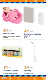 Action folder week 36 Pagina 30: Pop in draagtas €4,99, Smartwares draadloze deurbel €4,88
