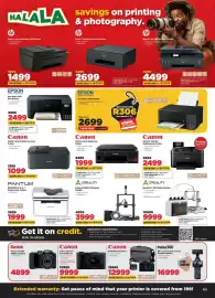 HiFi Corp catalogue Page 21: Canon EOS R50 Travel kit €12.999,00, Canon Video Camera Powershot V1 €9.999,00