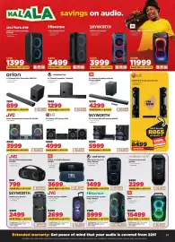 HiFi Corp catalogue Page 7: JBL Charge 6 Portable Bluetooth Speaker €3.699,00, Hisense Party Speaker HP100 €3.499,00