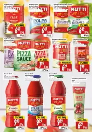Hala Wola gazetka Strona 8: Koncentrat pomidorowy Mutti €6,29, Pomidory Mutti drobno krojone €6,49
