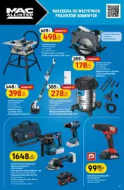 Castorama gazetka Strona 13: Wiertarkowkrętarka 18 V €99,98, Zestaw 3 bezszczotkowych elektronarędzi 18 V €1.648,00
