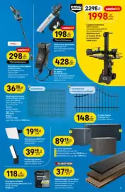Castorama gazetka Strona 19: Panel ogrodzeniowy €36,98, Łuparka do drewna €1.998,00