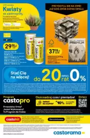 Castorama gazetka Strona 28: Wełna Uni-Mata 38 €29,98, Pellet Drzewny Premium €37,98