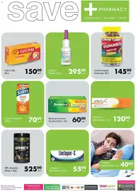 Save catalogue Page 1: Scott's Emulsion €70,00, Creche Guard Gummies €145,00