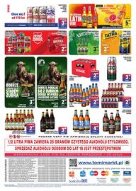 TomiMarkt gazetka Strona 8: Piwo Tyskie €2,99, Piwo Harnas €5,18