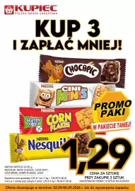 Kupiec gazetka tydzień 36 Strona 5: Baton Nestlé Maxi Choco €1,29