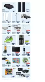 Walmart flyer week 36 Page 13: Mainstays floor lamp with reading light €29,97, Panasonic compact microwave €129,97