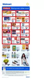 Walmart flyer week 36 Page 2: Hamilton Beach 4-Slice stainless steel toaster oven €24,97, George. men's casual shoes €34,00