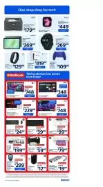 Walmart flyer week 36 Page 29: Onn 55" 4k uhd hdr tv €348,00, LG 75" UA7500 4K Smart TV €748,00