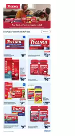 Walmart flyer week 36 Page 36: Infants' tylenol chewables €9,24, Tylenol extra strength liquid gels €15,78