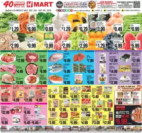 Hmart weekly ad week 36 Page 1: Fresh Bone-in Sliced Beef Hindshank €6,99