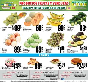Baja Ranch weekly ad week 36 Page 4: Tomatillo Milpero €1,99, Green Cabbage €0,89
