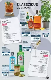 Spar akciós újság | Alkohol Oldal 21: MENTA €549,00, BULLEIT BOURBON €14.999,00