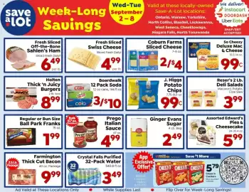 Save a Lot weekly ad week 36 Page 1