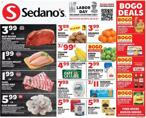 Sedano's (valid until 8-09)