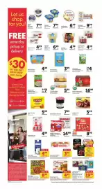 Safeway weekly ad Page 4: Huggies Little Movers, Snugglers or Snug & Dry €14,99, La Tortilla Factory Organic Tortillas €5,99