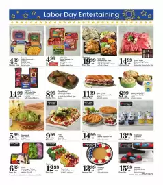 Pavilions weekly ad week 36 Page 5: Johnsonville Grilling Sausage €4,99, Guacamole €5,99