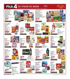 Pavilions weekly ad week 36 Page 6: Claussen Pickles, Kinder's Spice Rubs, BBQ or Wing Sauce €3,99