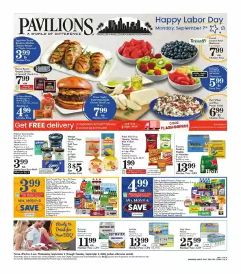 Pavilions (valid until 8-09)