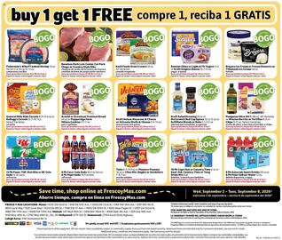 Fresco y Más weekly ad week 36 Page 12: Kraft Deluxe Macaroni & Cheese or Velveeta Shells & Cheese €4,99