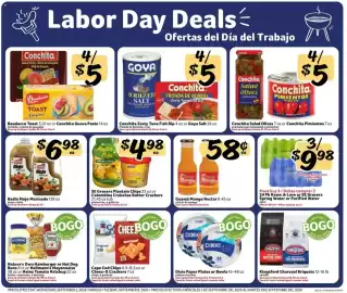 Fresco y Más weekly ad week 36 Page 7: Se Grocers Plantain Chips or Colombina Crakeñas Butter Crackers €4,98