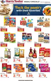 Harris Teeter weekly ad week 36 Page 13: Quaker Popped Rice Crisps €4,00, Maria's Cookies €7,00